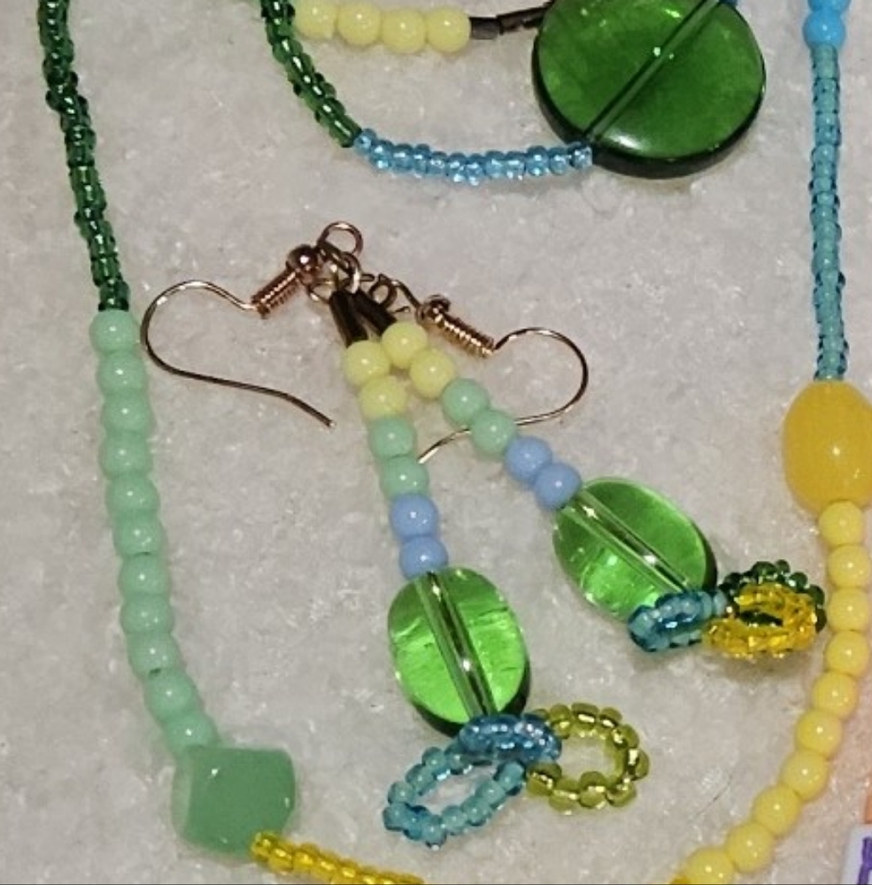 Jewelry sets reckless bracelet and earrings